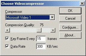 Video Compressor Dialog