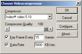 Video Compressor Dialog